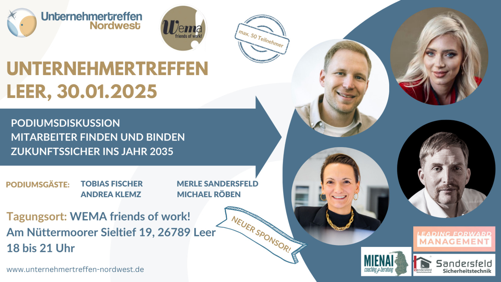 Unternehmertreffen in Leer