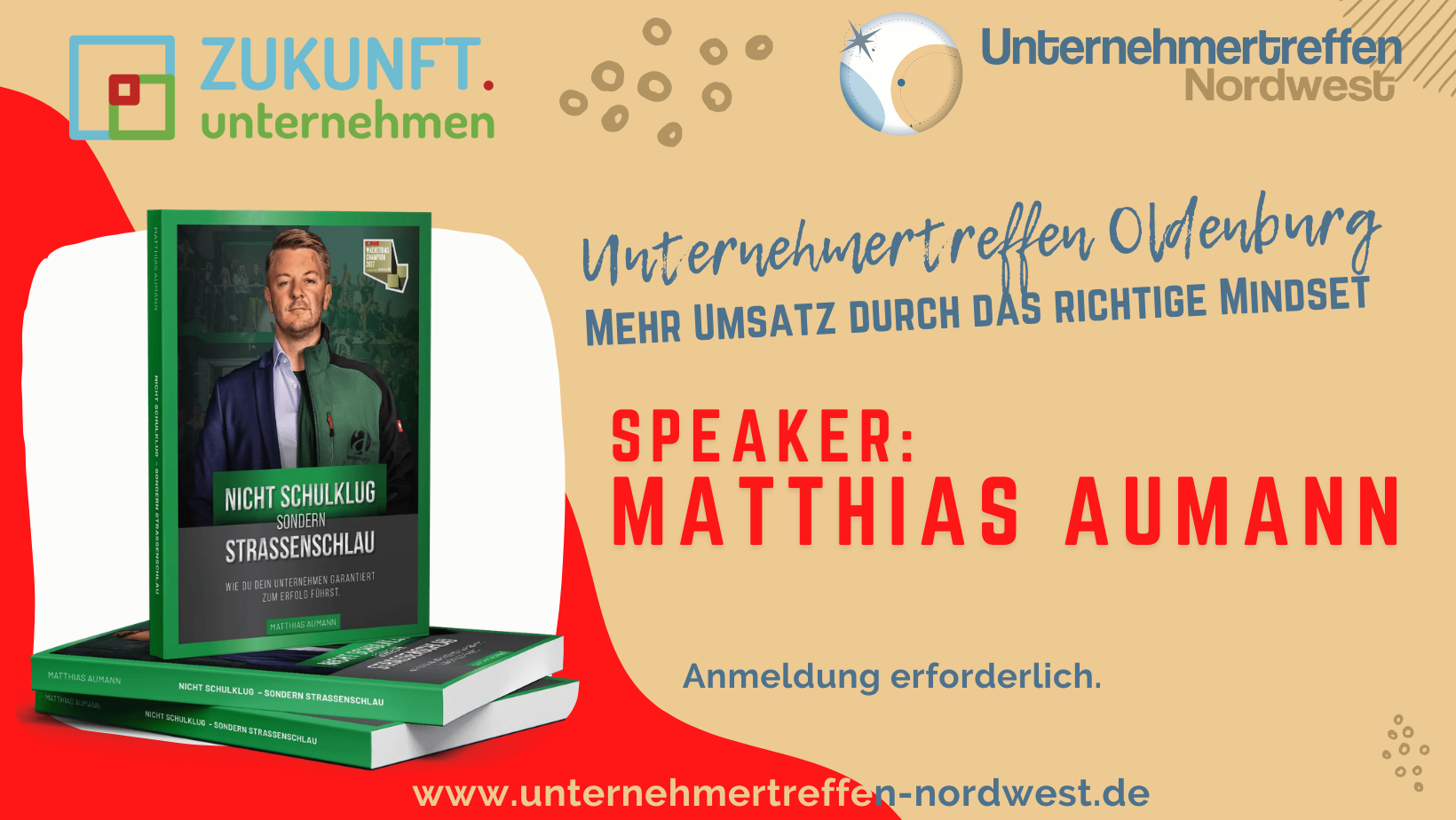 Matthias Aumann im Unternehmertreffen Nordwest Oldenburg