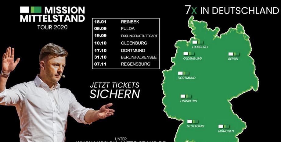 Unternehmertreffen, Matthias Aumann in Oldenburg