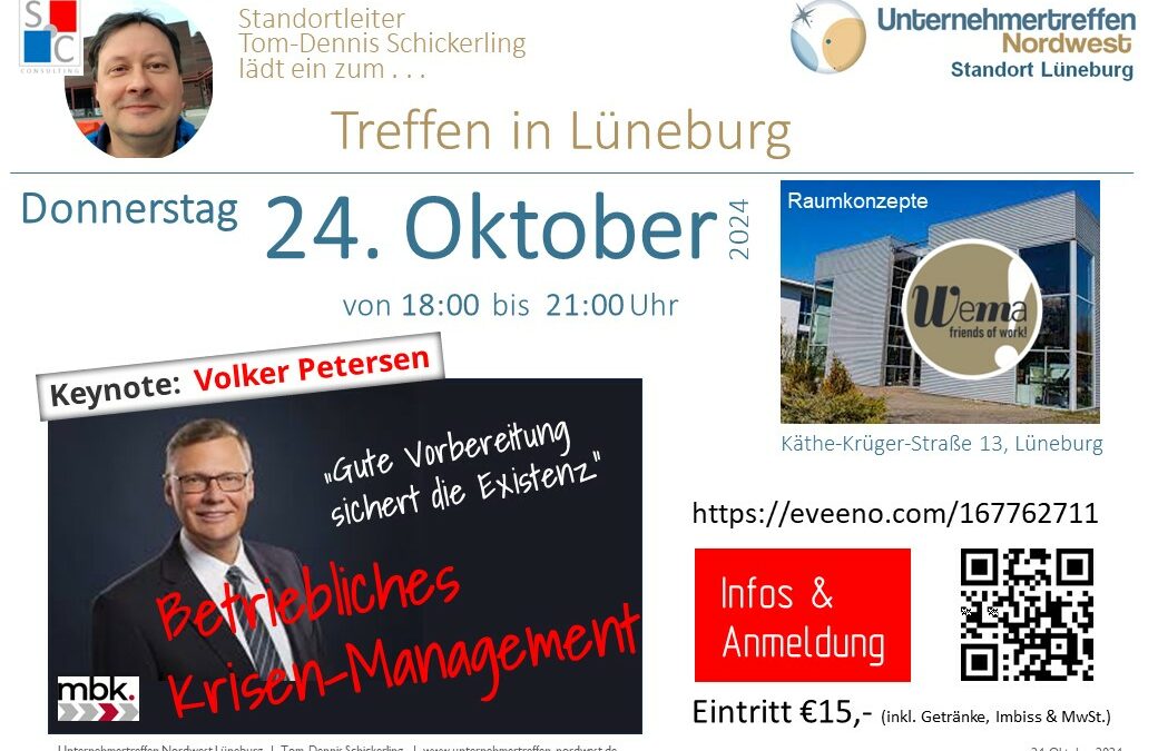 4. Treffen in Lüneburg: Wirksame Krisenprävention!