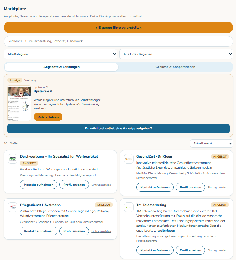 Unternehmertreffen Nordwest App